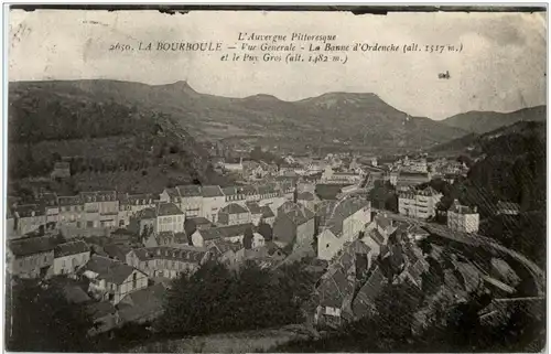 La Bourboule - vue generale -8076
