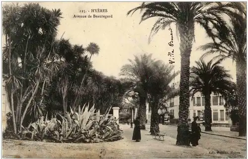 Hyeres - Avenue de Beauregard -7858