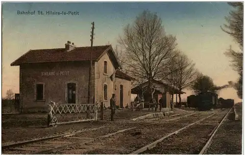St. Hilaire le Petit - La Gare - Feldpost -9200