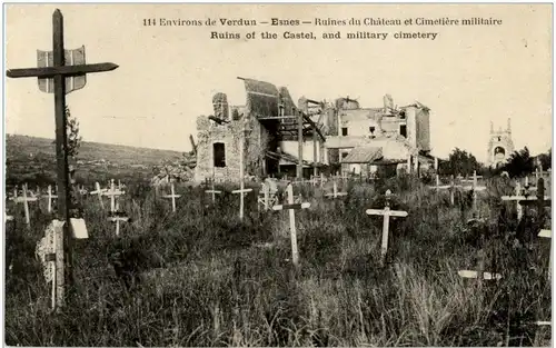 Esnes Cimetiere militaire WW1 -9384
