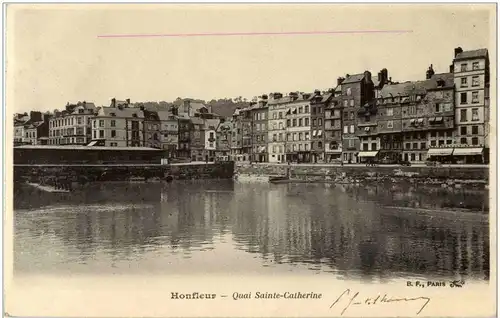 Honfleur - Quai Sainte Catherine -9814