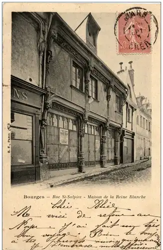 Bourges - Rue St. Sulpice -7980