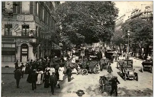 Paris - Boulevard des Italiens -9566