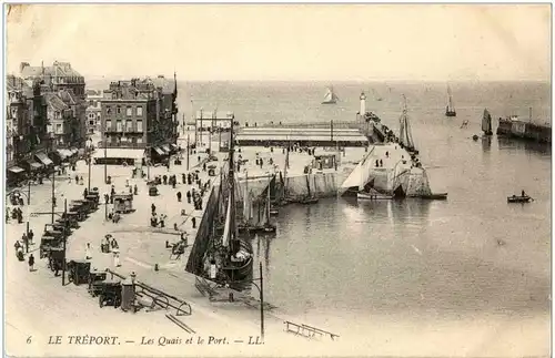 Le Treport - Les Quais et le Port -8428