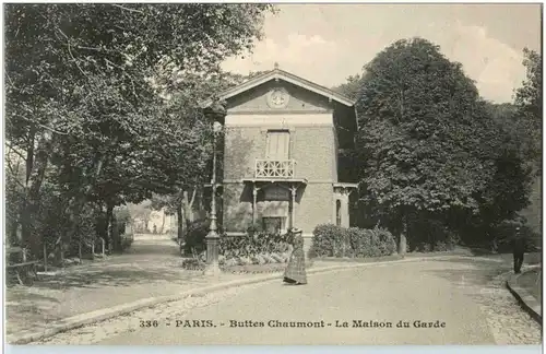 Paris - Buttes Chaumont -9578