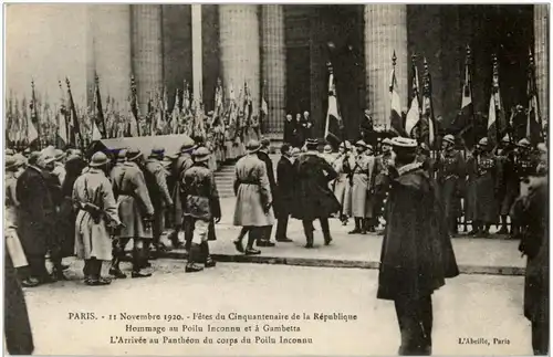 Paris - Fetes du Cinquantenaire de la Republique 1920 -9462