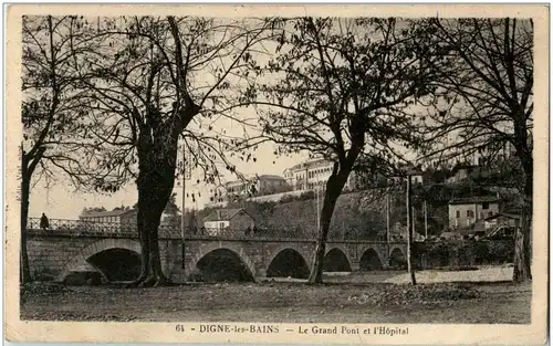 Digne les Bains - Le Grand Pont -9456