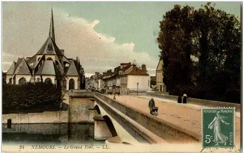 Nemours - La grand Pont -8198