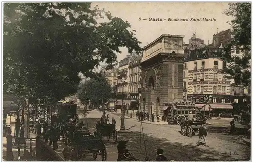 Paris - Boulevard Saint Martin -9562