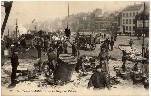 Boulogne sur Mer - La lavage du Poisson -9136