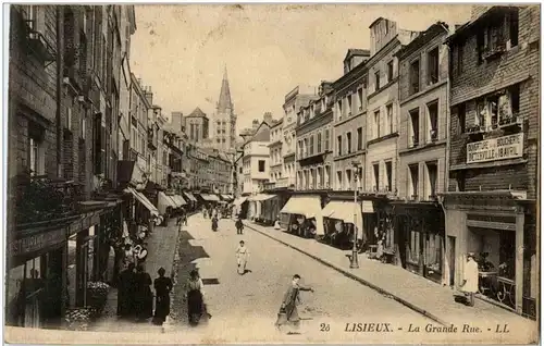 Lisieux - La grande Rue -9910