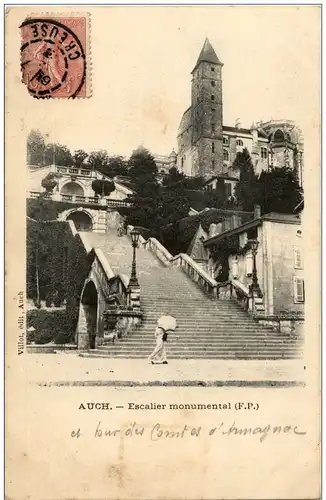 Auch - Escalier monumental -9444