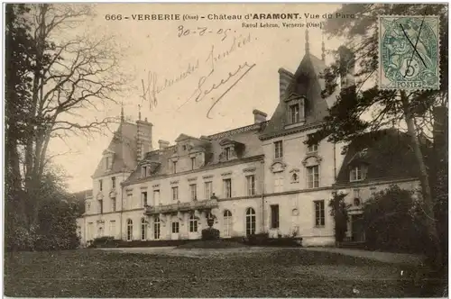 Verberie - Chateau d Aramont -8880