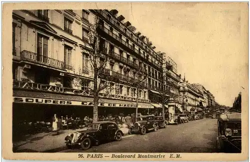 Paris - Boulevard Montmartre -9492