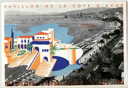 Cannes - Pavillom de Cote D Azur Exposition internationale de Paris 1937 -8798
