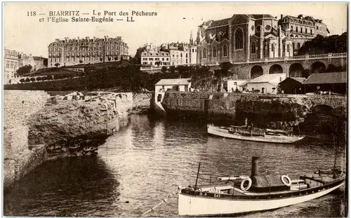 Biarritz - Le Port des Pecheurs -8662