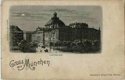 Gruss aus München - Justizpalast -45332