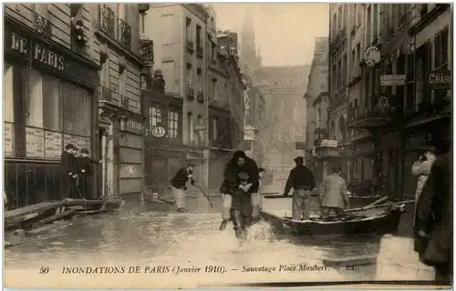 Paris - Inondations 1910 -9676
