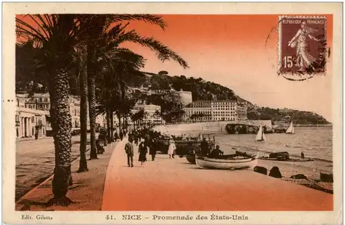 Nice - Promenade des Etats unis -8764