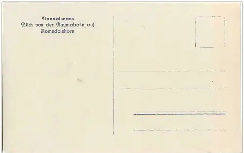 Aandalsnaes . blick von der Raumabahn auf Romsdalshorn -104620