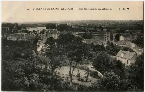 Villeneuve Saint Georges - vue panoramique -8944