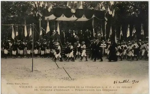 Vienne - Concours de Gymnastique 1910 -9106