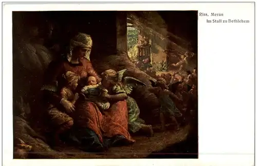 Künstlerkarte Riss - Meran -105504