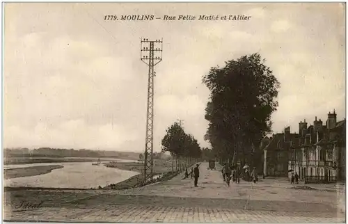 Moulins - Rue Felix Mathe -9440