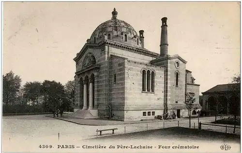 Paris - Cimetiere du Pere Lachaise -9488