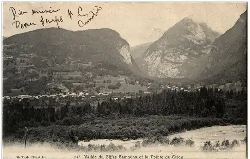 Valle du Giffre Samoens et la Pointe de Criou -105646