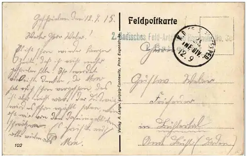 St. Hilaire le petit - Feldpost -105674