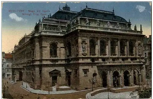 Budapest - Königl. Ung. Oper -105212