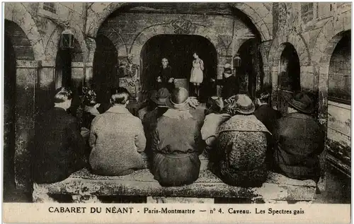 Paris - Montmartre - Cabaret du Neant -9544