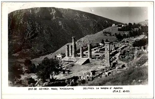 Delphes - Le temple d Apollon -105266