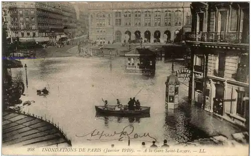 Paris - Inondations 1910 -9648