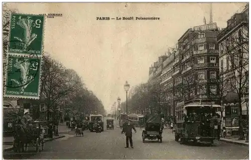 Paris - Le Boulevard Poissonniere -105768