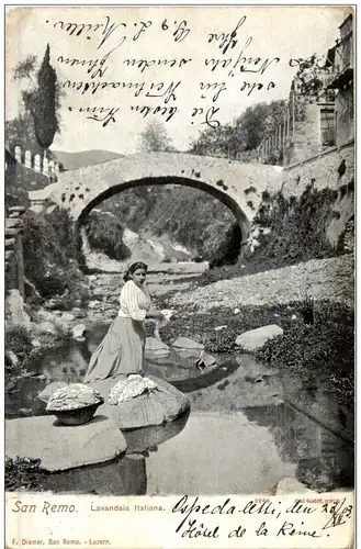 San Remo - Lavandaia Italiana -105360