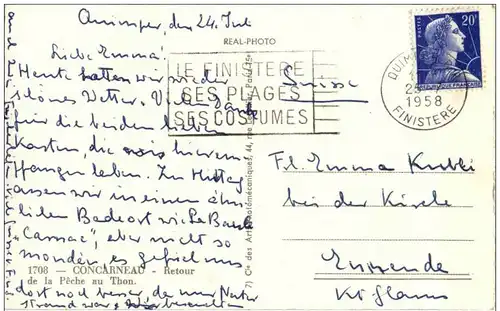 Concarneau - Retour de la Peche au Thon -105614