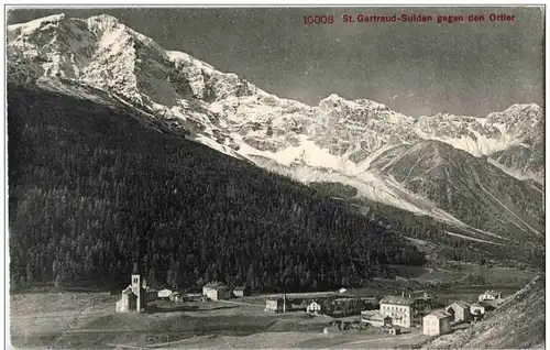 St. Gertraud Sulden gegen den Ortler -105468