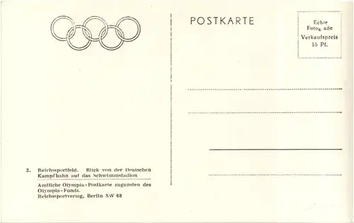 Berlin - Reichssportfeld - Olympische Spiele -46432