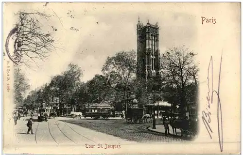 Paris - Tour St. Jacques -105690