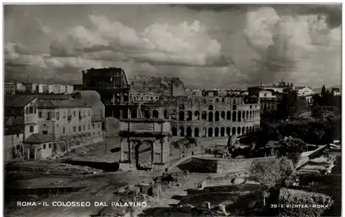 Roma - Il Colosseo dal Platino -104498