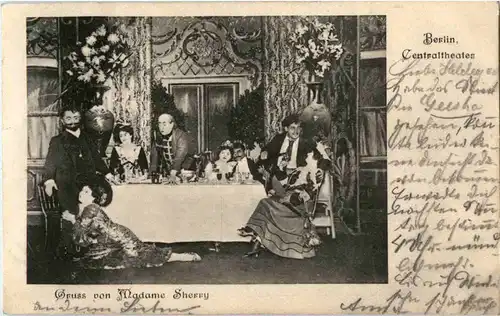 Berlin - Centraltheater - Gruss von Madame Sherry -46632