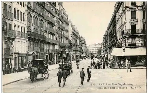 Paris - Rue Gay Lussac -105760