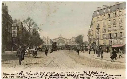 Paris - La Gare d Est -105770