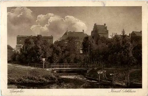 Templin - Kanal-Schleuse -47184