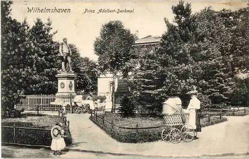 Wilhelmshaven - Partie beim Adalbert Denkmal -47304