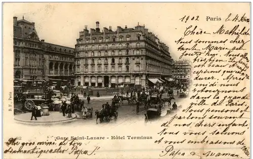 Paris - Gare Saint Lazare - Hotel Terminus -105782