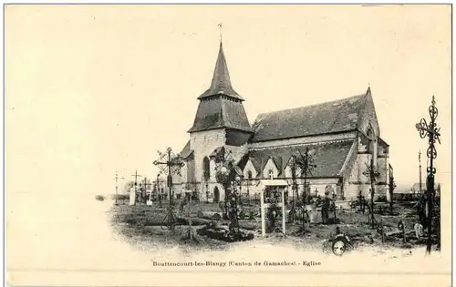 Bouttencourt les Blangy - Eglise -105860