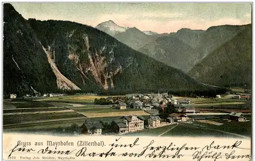 Gruss aus Mayrhofen Zillerthal -106244